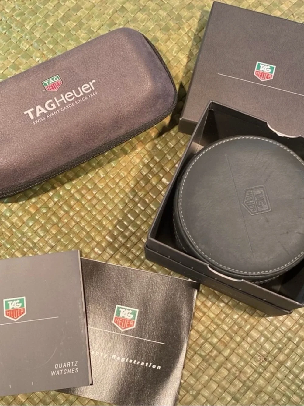 Tag Heuer Silver Link Stainless Steel Rotating bezel Bracelet Watch WJ1310